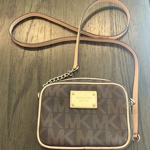 Michael Kors extra small logo crossbody bag